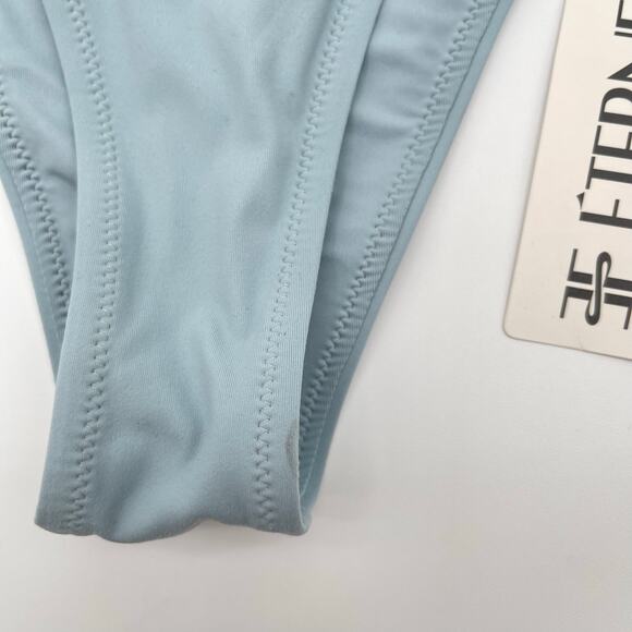 Eterne | NWT Isla Bikini Bottom in Dusty Blue S - Picture 6 of 9